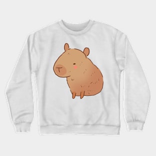 capybara illustration Crewneck Sweatshirt